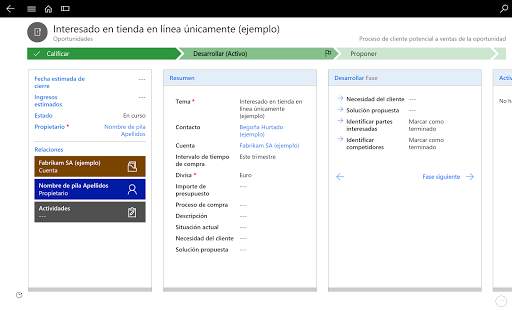 Dynamics 365 for Tablets screenshot 3