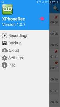 Phone call recorder screenshot 1