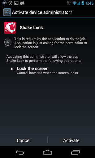 ShakeLock No ads (Reformed) screenshot 2