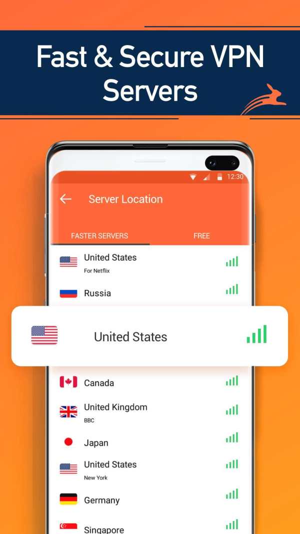 Hot Turbo VPN - Unlimited Free & Fast Security VPN screenshot 2