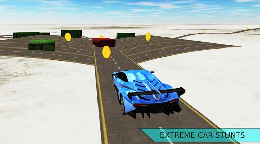 Extreme Car Stunts - 3D Ramp Driving Games 2021 screenshot 1