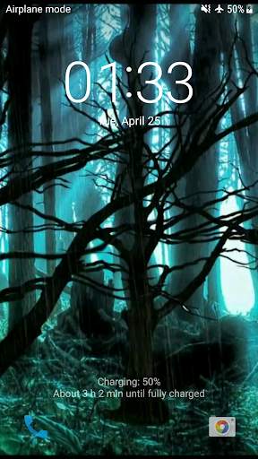 Dark Forest 3D Video Wallpaper скриншот 3