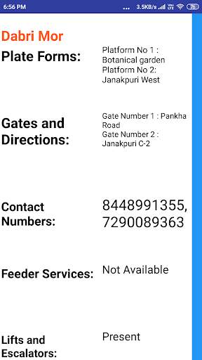DMRC Helper - Delhi Metro Maps,  Fare, Route screenshot 3
