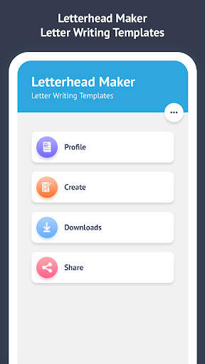 Letterhead Maker - Letter Writing Templates screenshot 2