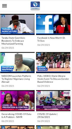 Channels TV Nigeria स्क्रीनशॉट 1