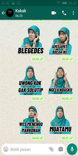 Stiker WA Lucu WAStickerApps screenshot 7