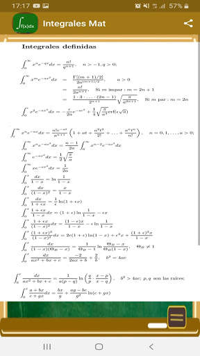 Integrales Mat screenshot 8