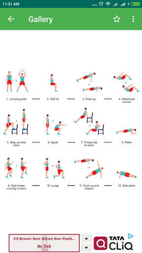 10 Daily Exercises screenshot 2