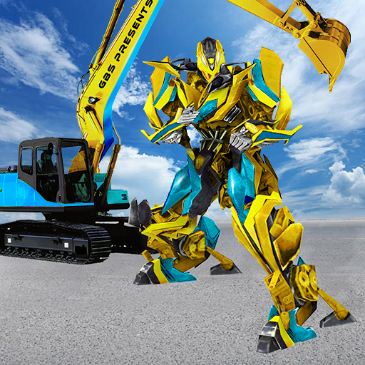 ikon Heavy Excavator Robot - Transformation Robot Game