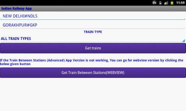 Indian Railway screenshot 5