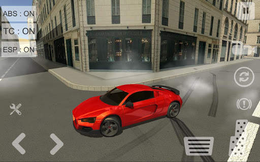 Car Simulator Deserted City screenshot 2