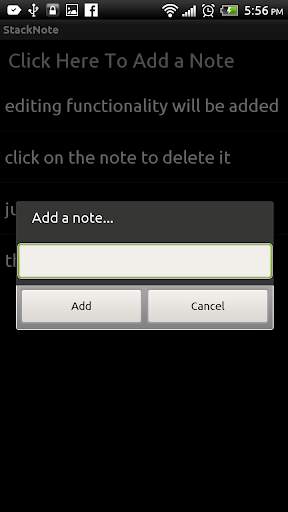 Stack Note screenshot 2