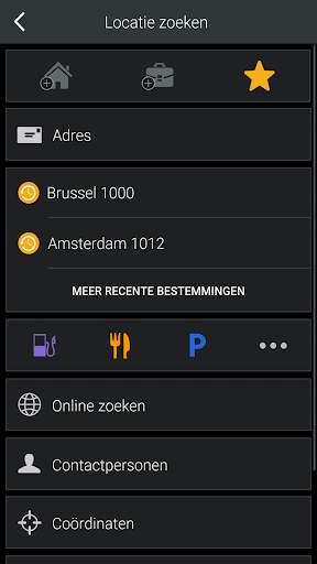 CoPilot GPS-navigatie en verkeersinformatie screenshot 4