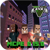 Mod GTA V for Minecraft Pe أيقونة