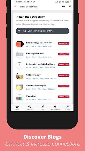 IndiBlogHub - Social Network f screenshot 2