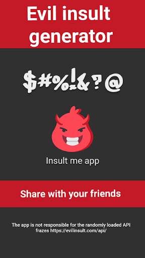 Insult me app screenshot 1