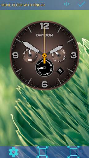 Analog Clock Live Wallpaper screenshot 1