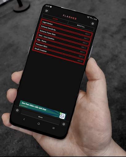 Flasher - GFX Tool For FF screenshot 1