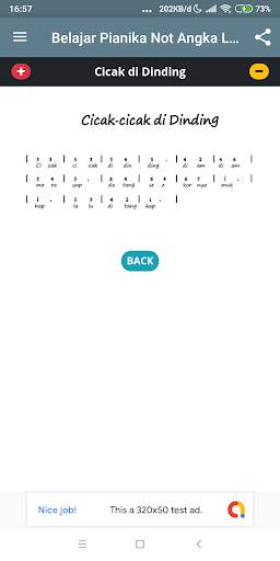 Learning Pianika Song Notes for Children screenshot 1