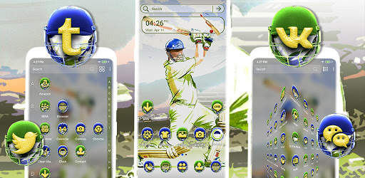 Cricket Batsman Launcher Theme screenshot 6