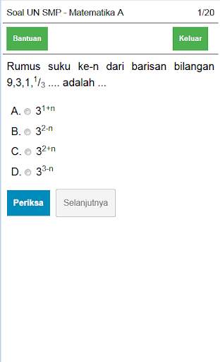 Soal UN SMP MTS 2021 (UNBK) screenshot 6