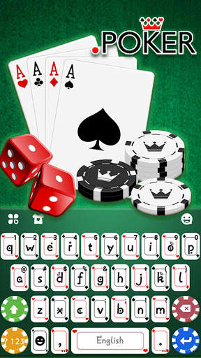 Poker Game Keyboard Theme screenshot 1