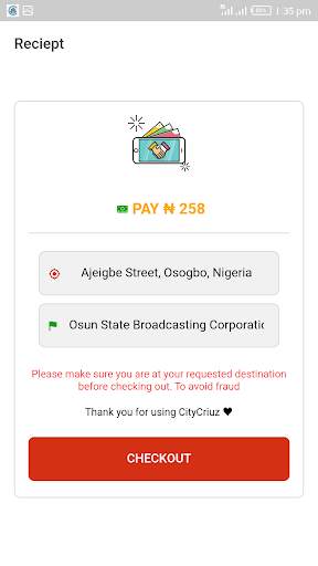 CityCruiz Citizen App 6 تصوير الشاشة