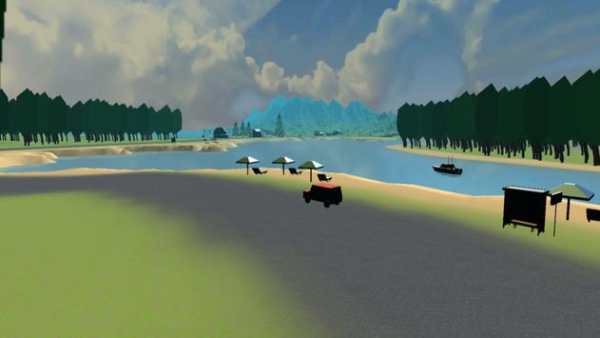 Cartoon Car : Race & Bus Driver Simulator screenshot 2