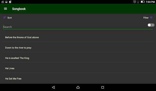 Songbook - Christian songs screenshot 4