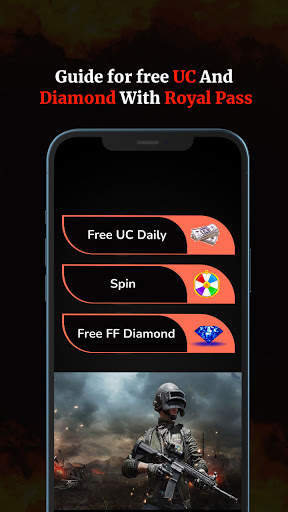 Guide for free UC And Diamond With Royal Pass screenshot 4