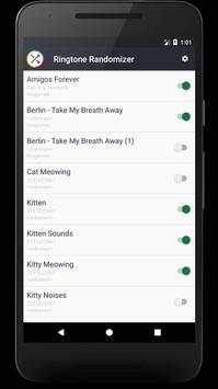 Ringtone Randomizer screenshot 1
