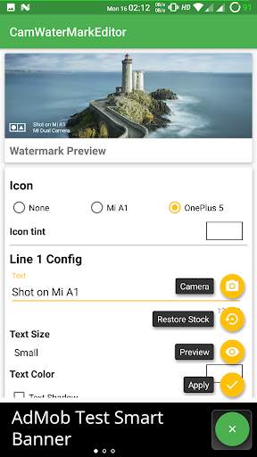 [Magisk] [Mi A1] Dual Camera Watermark Editor screenshot 1