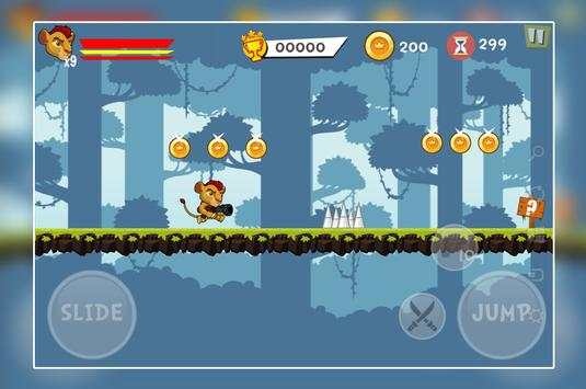 Lion Subway Guard Games скриншот 3