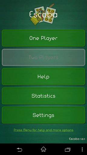 Escoba / Broom cards game screenshot 1