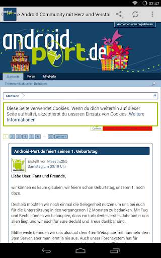 AP App (Android-Port.de) screenshot 3