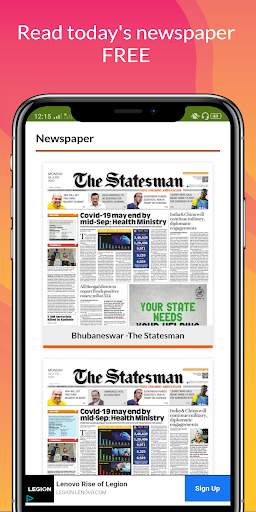 All Daily English Newspaper App screenshot 6