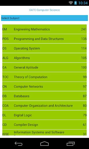 Gate Computer Science скриншот 3