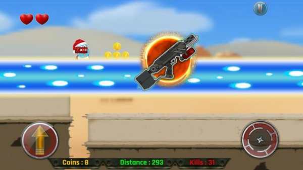 Gambola Santa Vs Zombie🏂🏂 screenshot 4