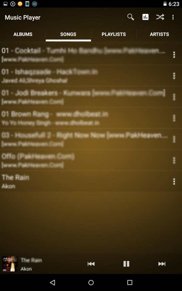 Axif Music Player screenshot 6