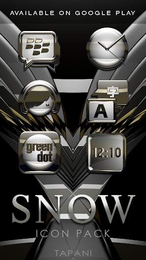 Smart Launcher theme SNOW screenshot 5