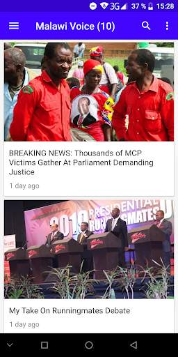 Malawi News screenshot 1