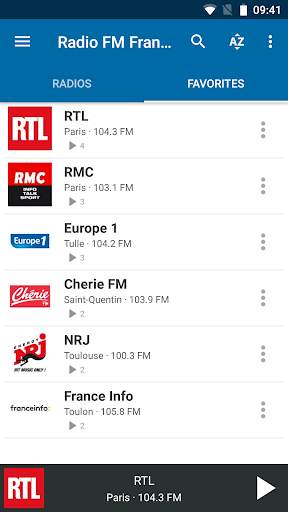 Radio FM France скриншот 7