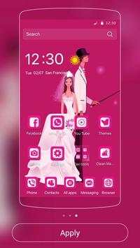 Pink Love Theme CM Launcher screenshot 1