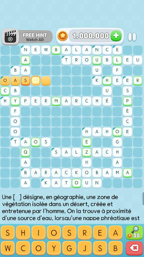 Mots Croisés Quiz screenshot 8