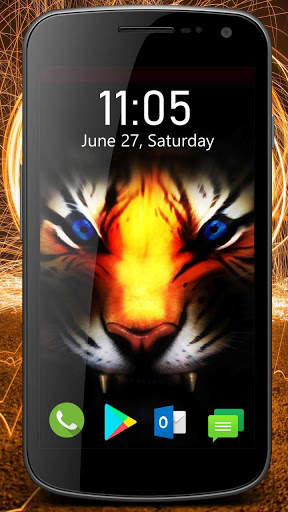 Neon Animals Wallpaper screenshot 1