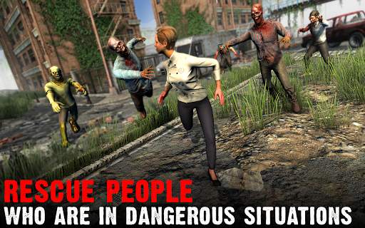 Zombie Apocalypse 3D: Game Simulasi screenshot 12
