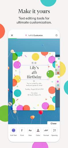 Evite: Email & SMS Invitations screenshot 1