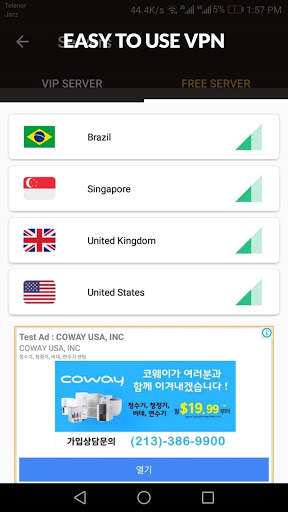 Current VPN - Free VPN Proxy Server And Secure VPN screenshot 2