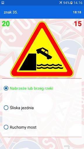 Znaki drogowe - Polska screenshot 21