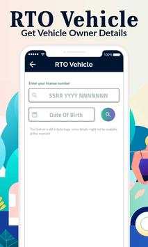 RTO Vehical Information - Driving Licence Detail screenshot 1